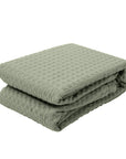 KAPAS LIVING cotton waffle pillowcase (x2)