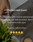 KapasLUXE towel collection | 100% extra-long staple cotton