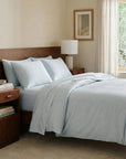 Extra-long staple cotton fitted bedsheet set