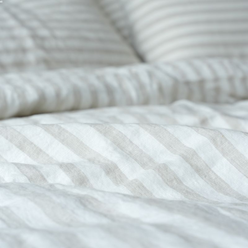 100% French flax linen duvet cover