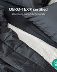 KapasLUXE quilted comforter set