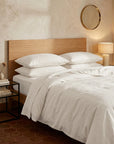 Extra-long staple cotton fitted bedsheet set