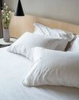 100% French flax linen duvet cover set
