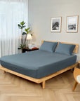 Extra-long staple cotton fitted bedsheet set