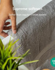 KapasLUXE towel collection | 100% extra-long staple cotton