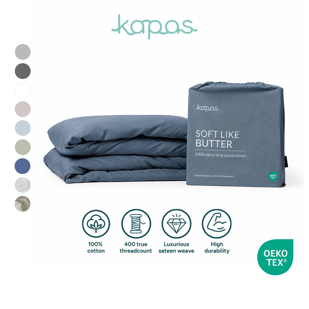 Extra-long staple cotton duvet cover