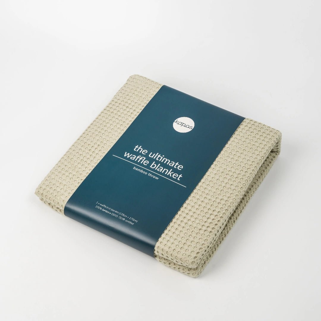100% Bamboo waffle blanket
