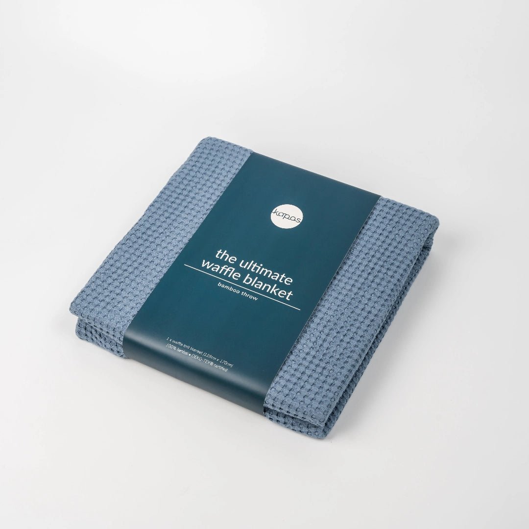 100% Bamboo waffle blanket