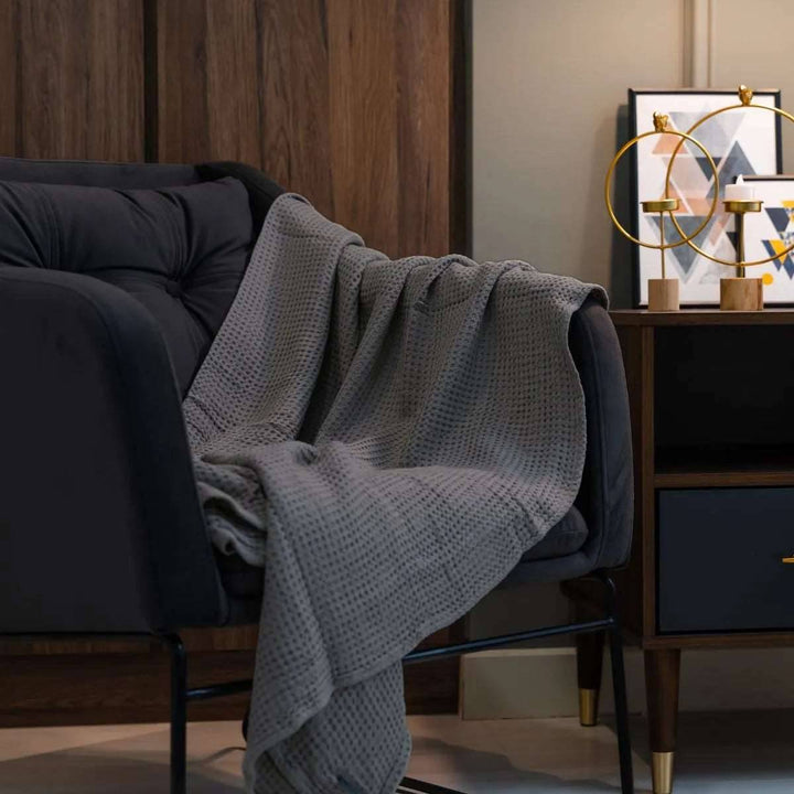 100% Bamboo waffle blanket Bamboo waffle blanket- Kapas Living Malaysia