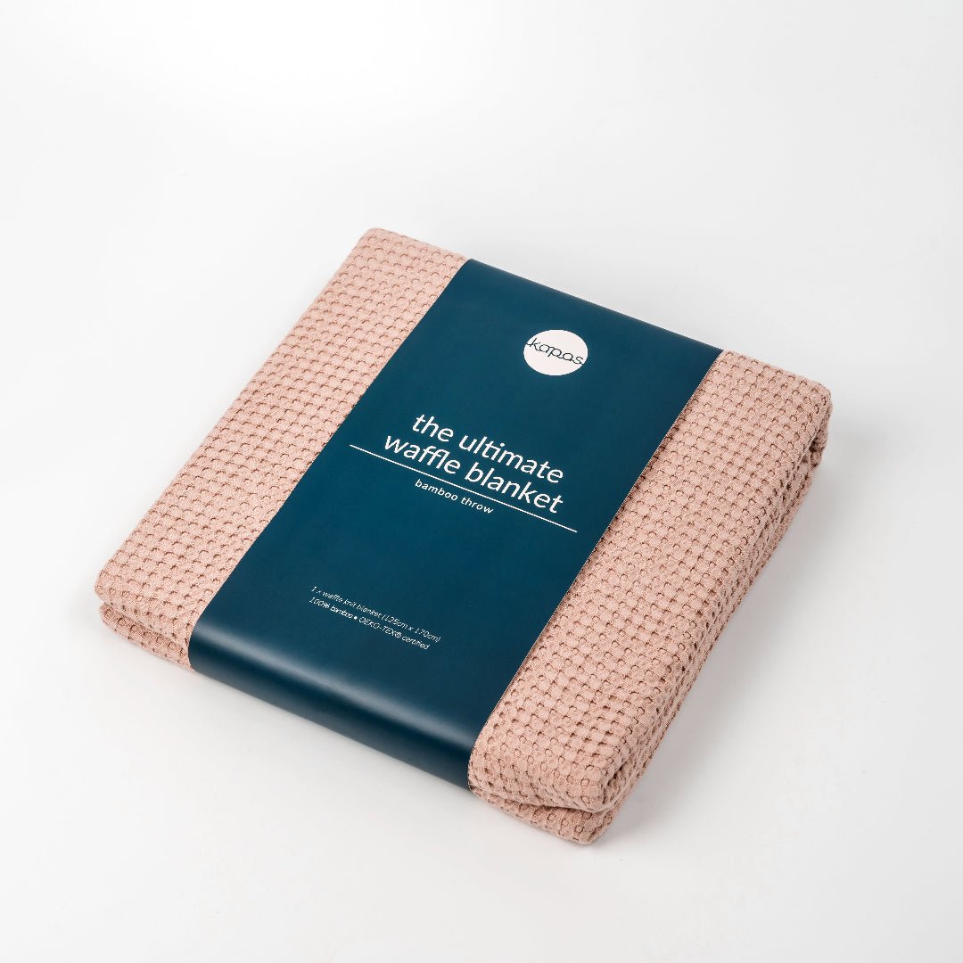 100% Bamboo waffle blanket