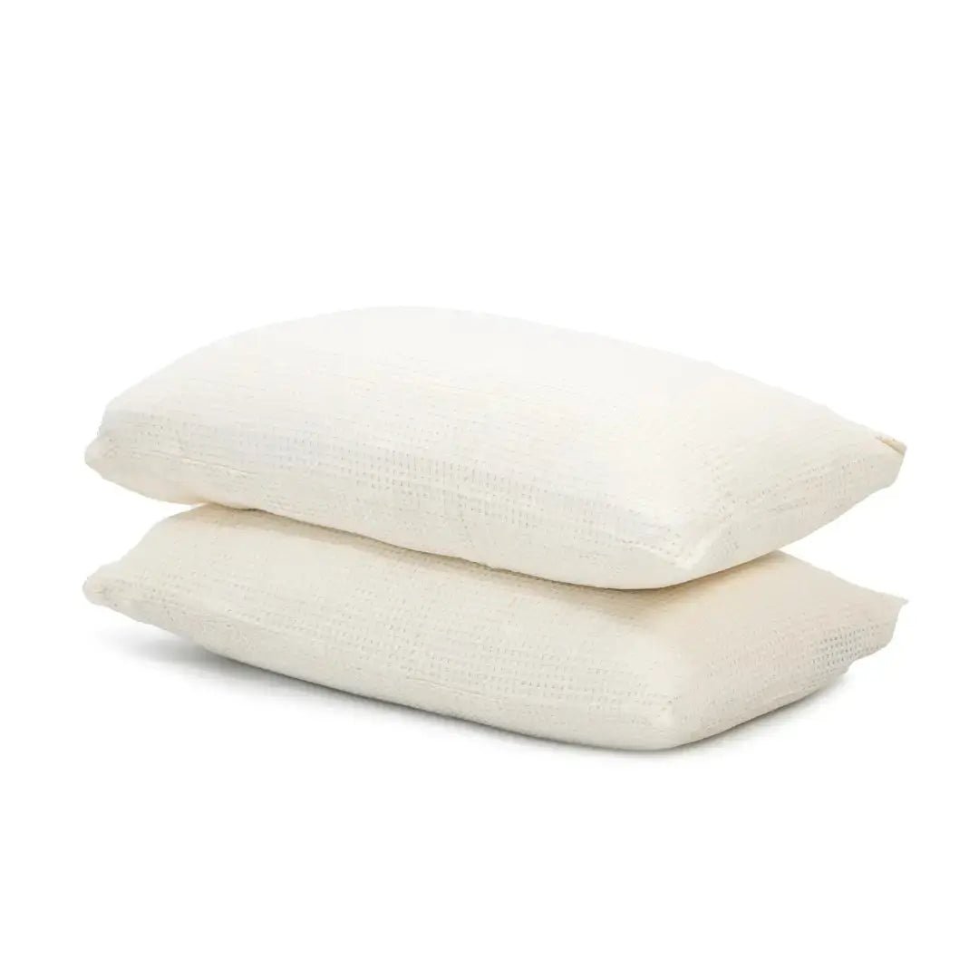 100% Bamboo waffle pillowcase (x2) Bamboo waffle pillowcase- Kapas Living Malaysia