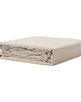 100% French flax linen duvet cover Taupe