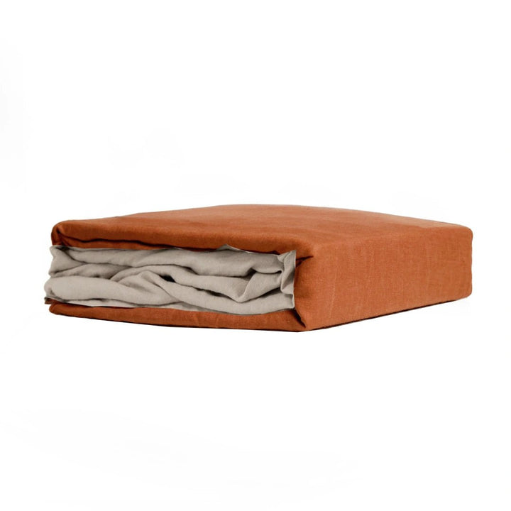 100% French flax linen duvet cover