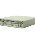 100% French flax linen duvet cover Sage green