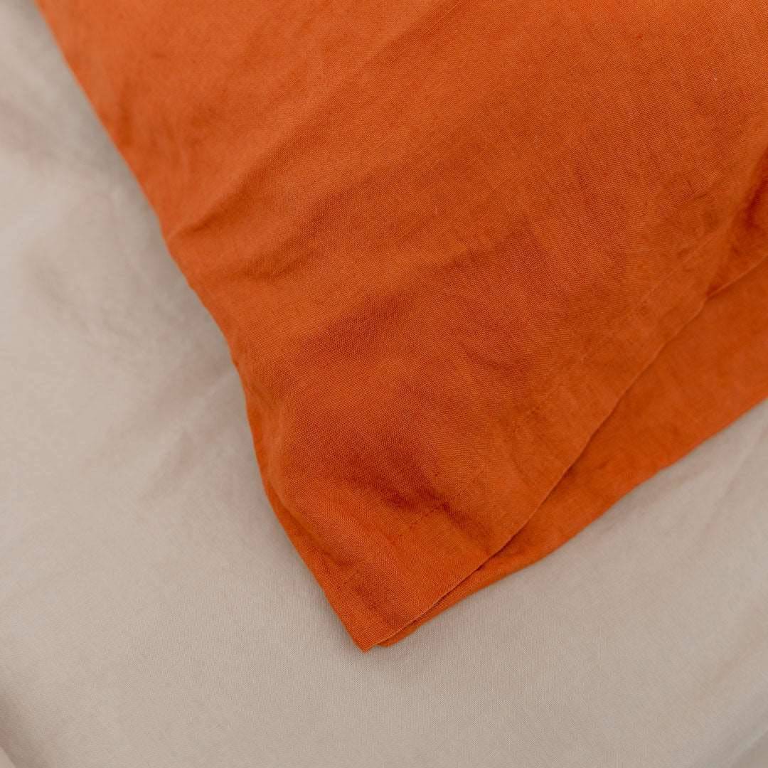 100% French flax linen duvet cover set