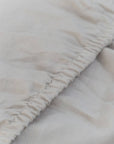 100% French flax linen fitted bedsheet set