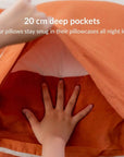 100% French flax linen fitted bedsheet set