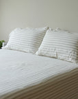 100% French flax linen fitted bedsheet set