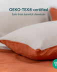 100% French flax linen pillowcase (x2)