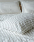 100% French flax linen pillowcase (x2)