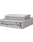 100% TENCEL fitted bedsheet set Whisper Grey