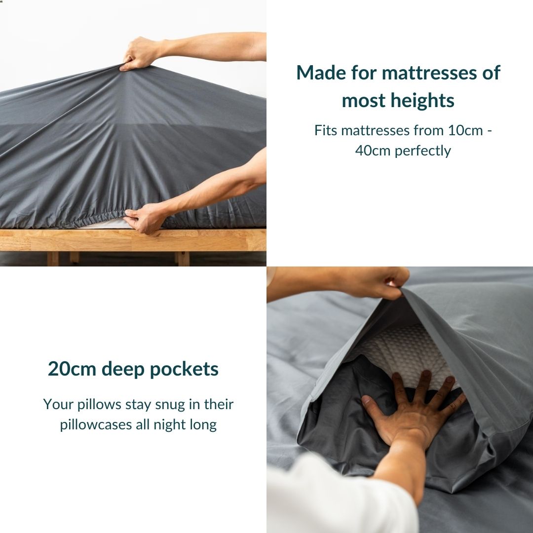 Hospitality Series: 250TC striped poly-cotton