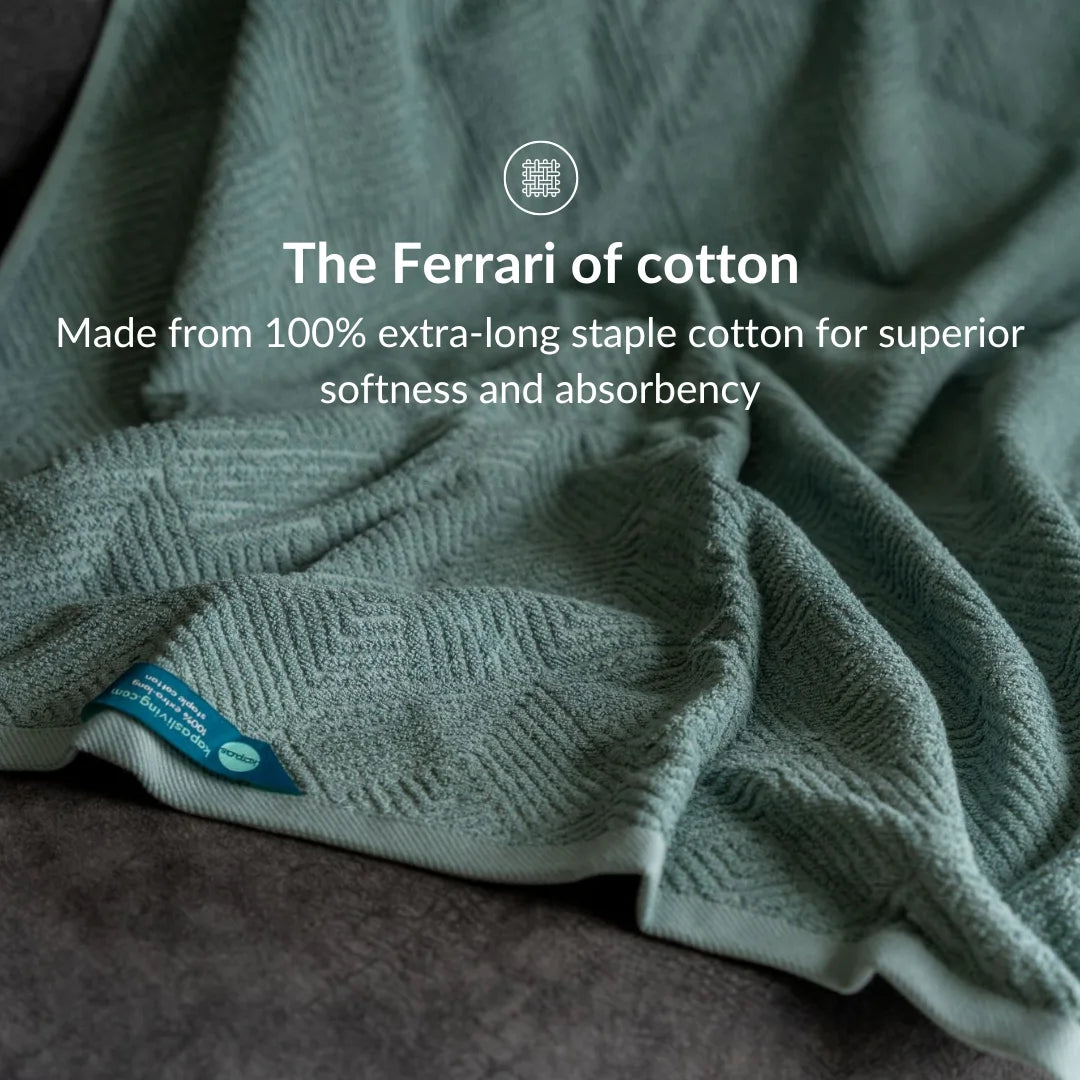 Towel long staple cotton Common