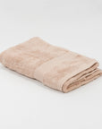 Facehand bath towel longstaplecotton Dusty Rose