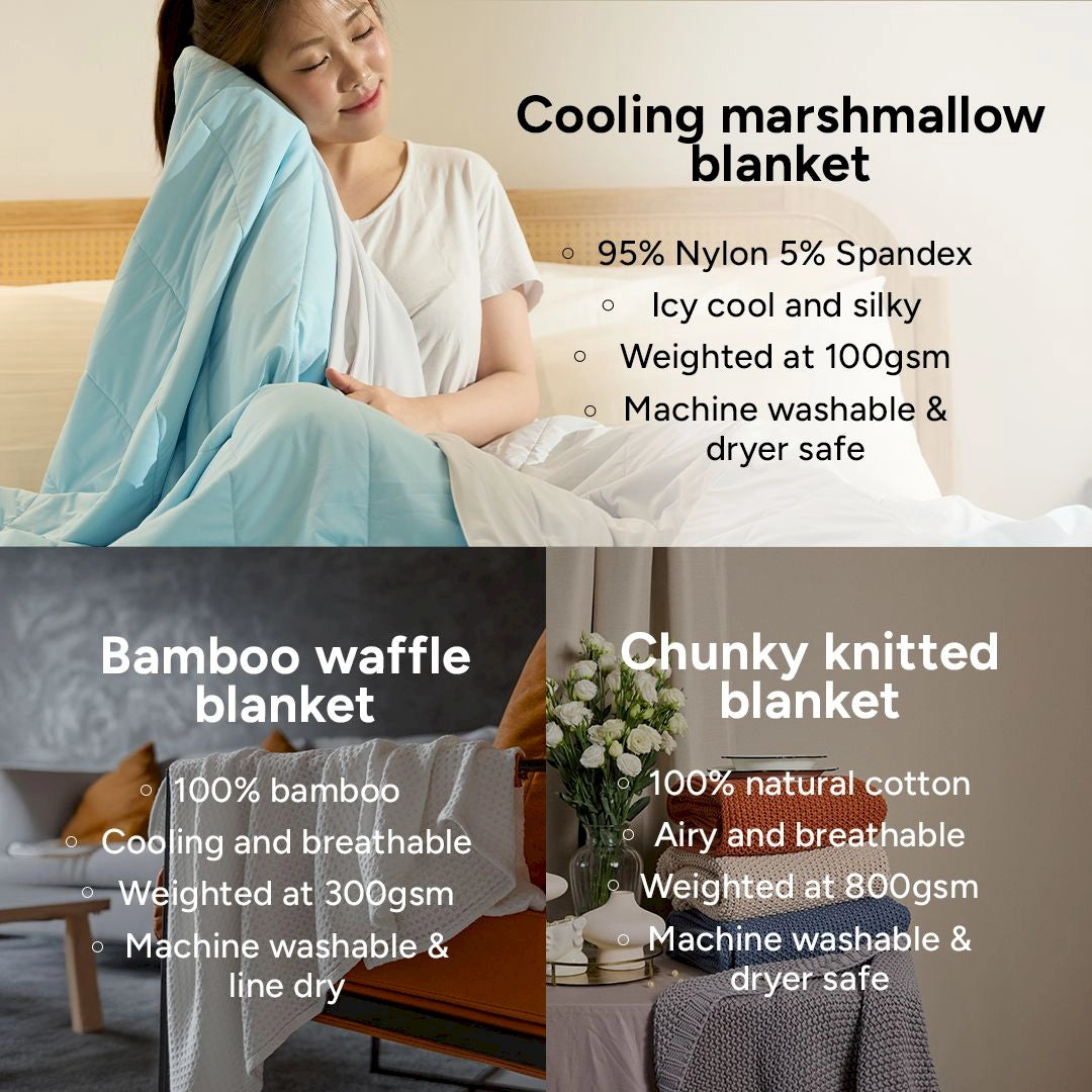 cooling marshmallow blanket common