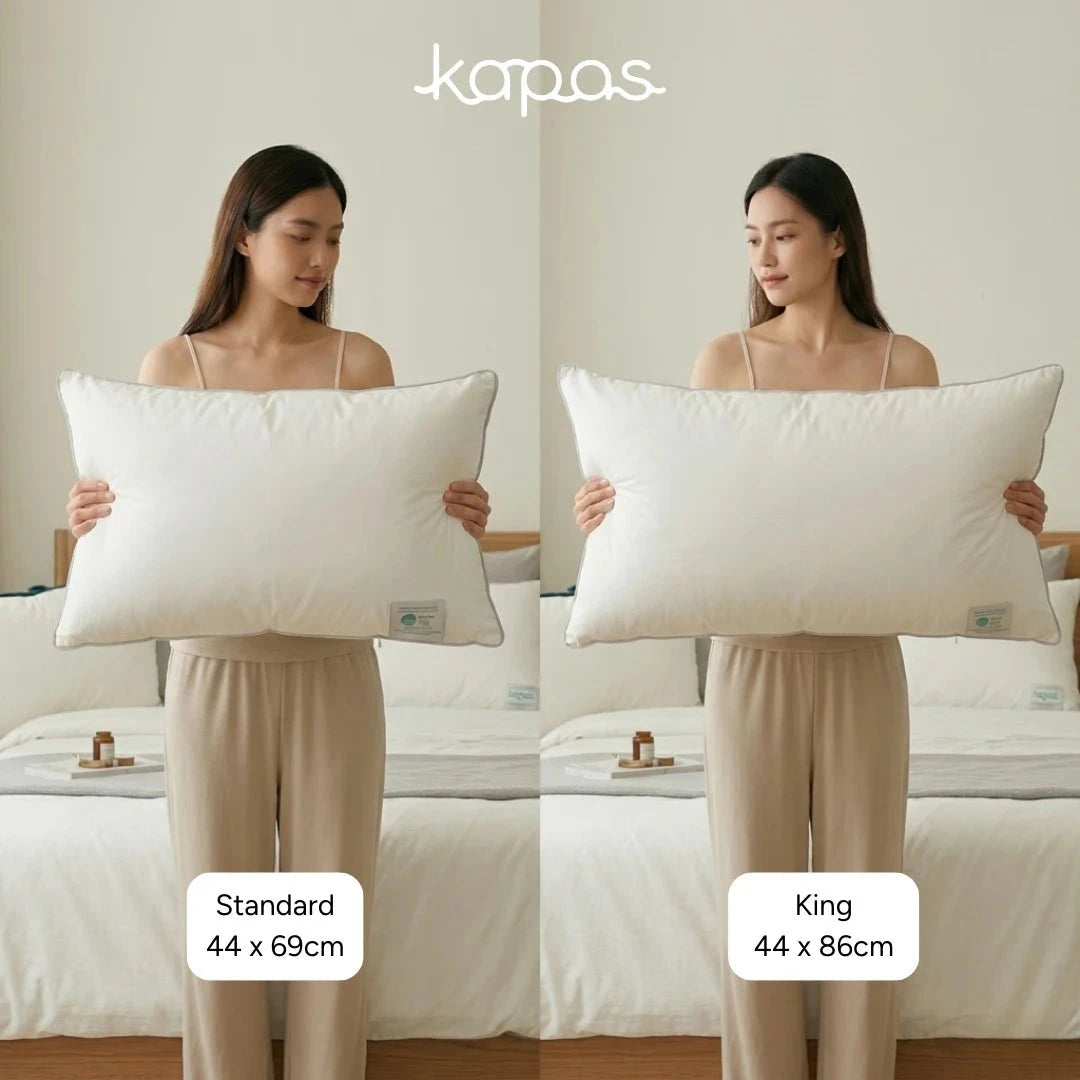 (HOMEDEC) BUY 1 FREE 1 Alternative Down Pillow