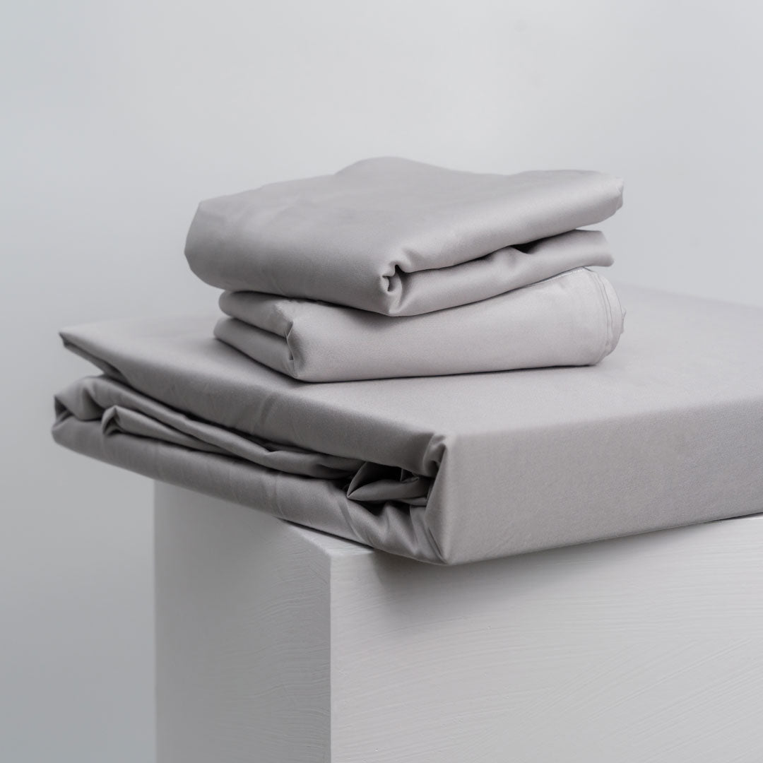 Extra-long staple cotton fitted bedsheet set Cotton fitted bedsheet set- Kapas Living Malaysia