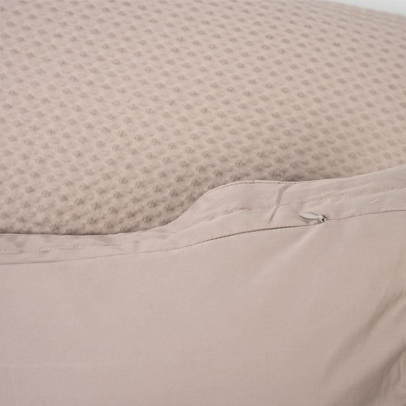 KAPAS LIVING cotton waffle pillowcase (x2)