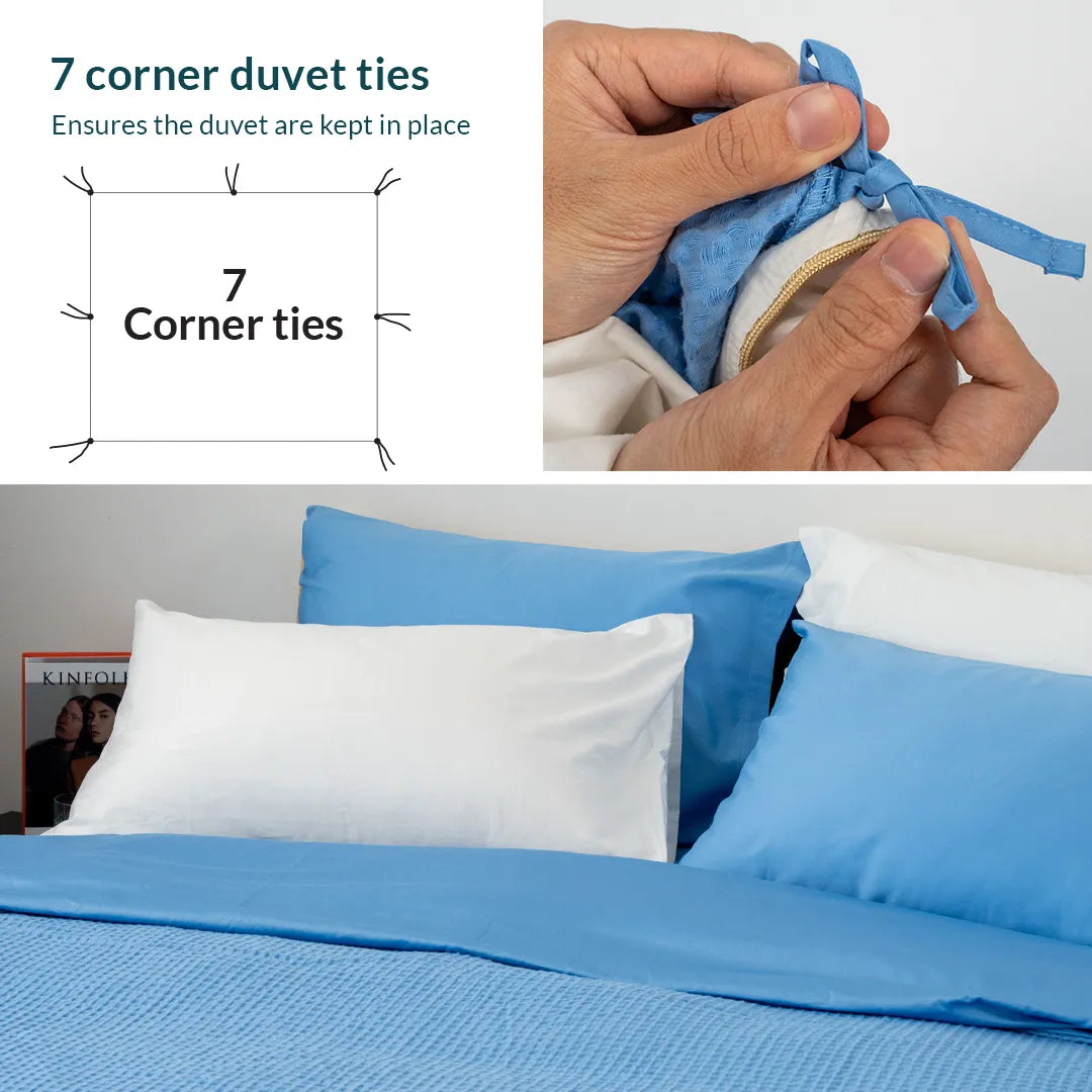 Cotton waffle duvet cover