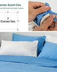 Cotton waffle duvet cover