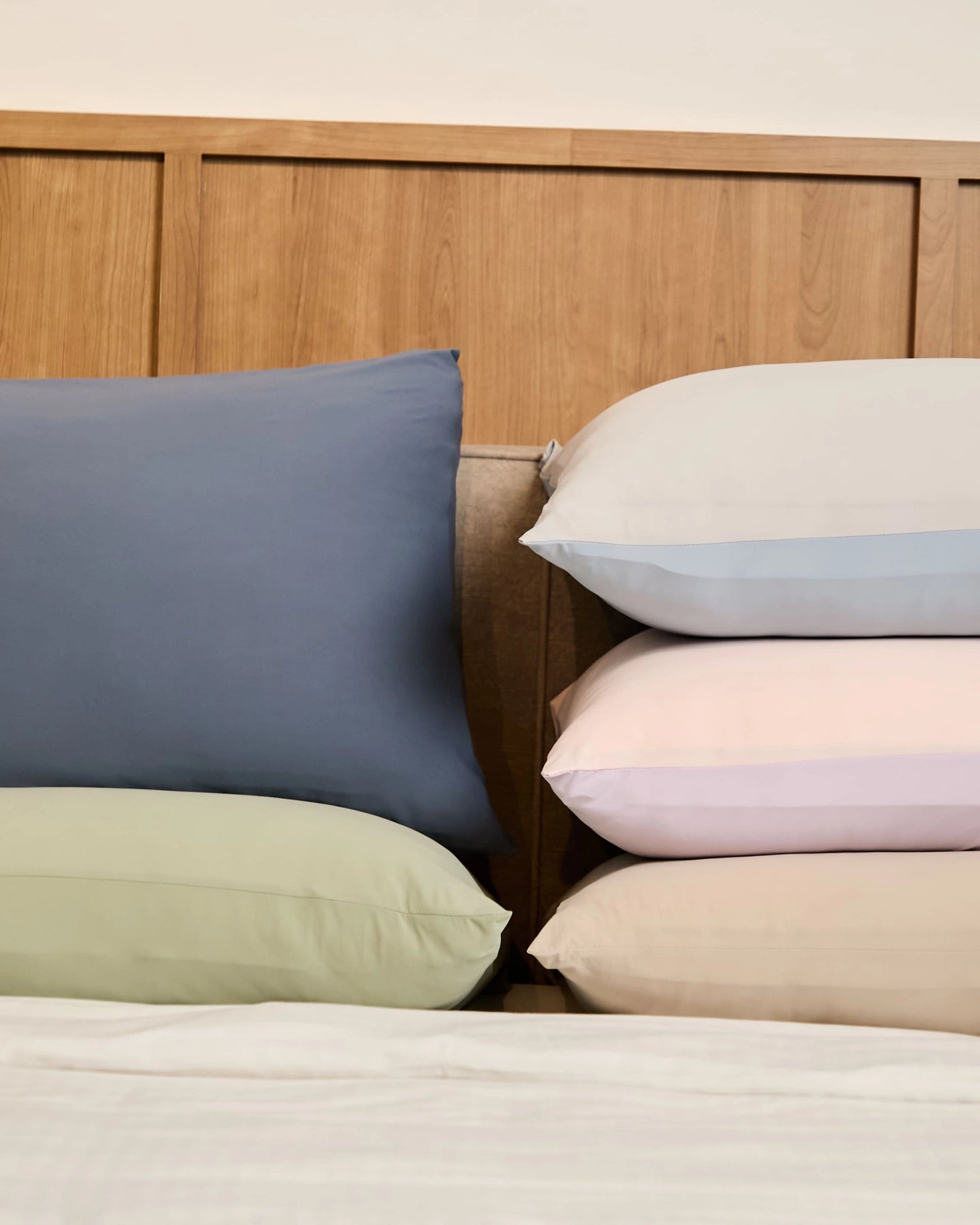 Cooling Pillowcase (x2) - Instant Cool-to-Touch &amp; Stretchable