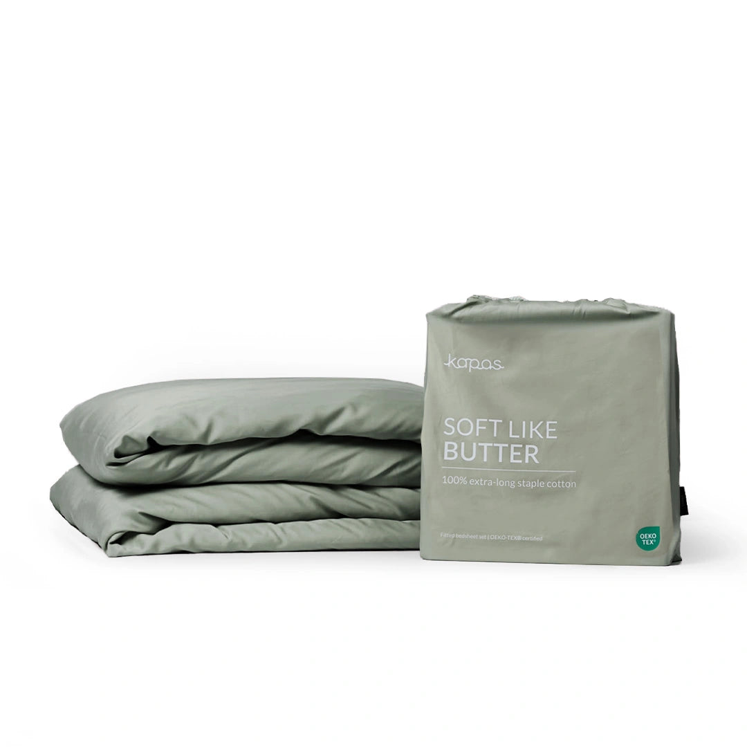 Extra-long staple cotton duvet cover