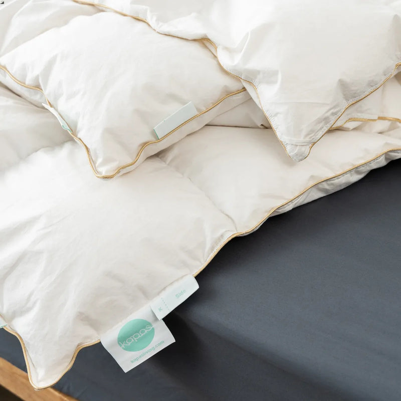 Double stitching and double piping