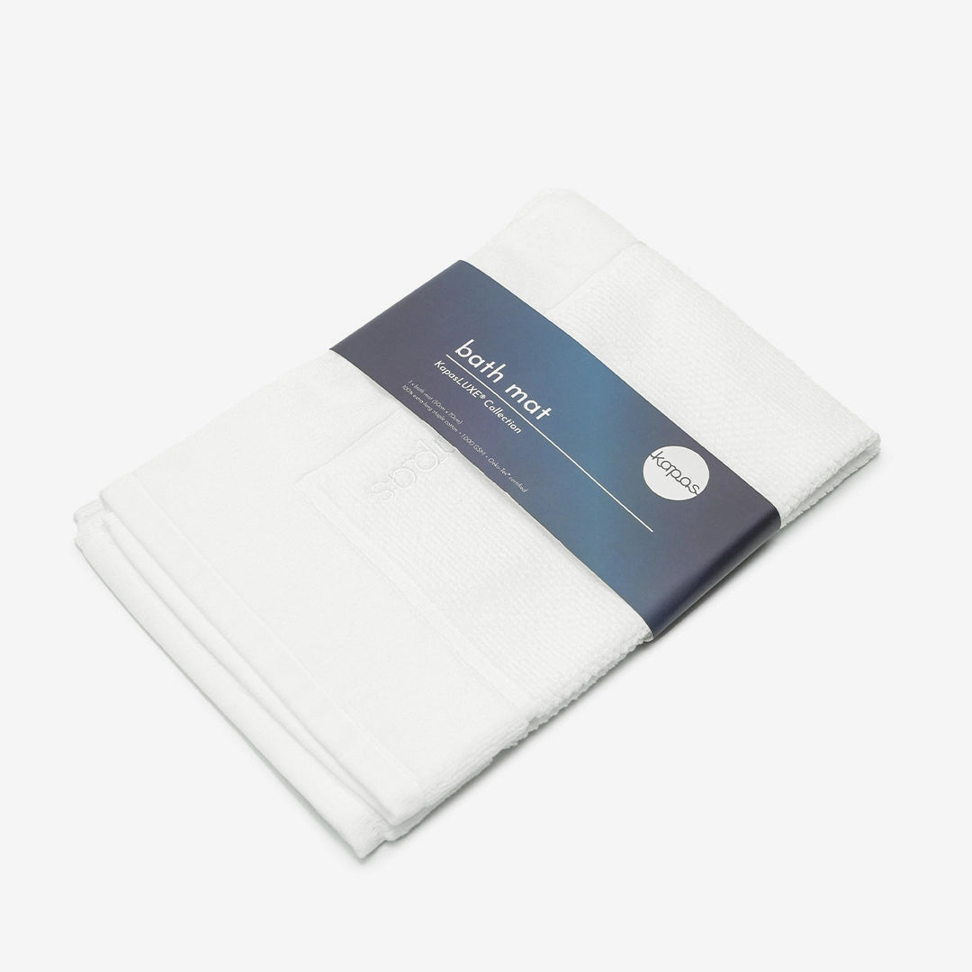 KapasLUXE extra-long staple bath mat