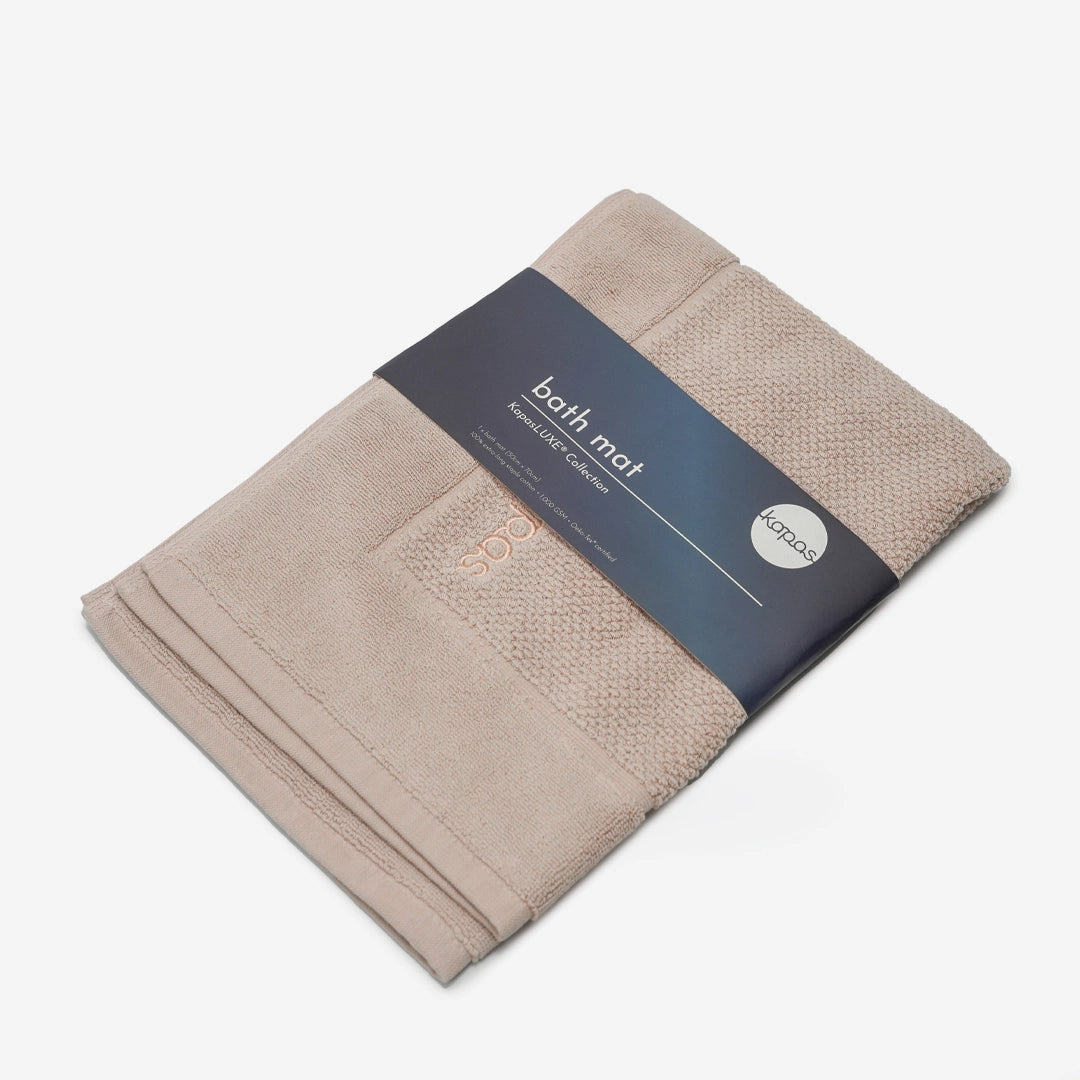 KapasLUXE extra-long staple bath mat