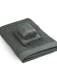 KapasLITE Bath Towel Set in Mountain Green – 100% Extra-Long Staple Cotton, 420 GSM
