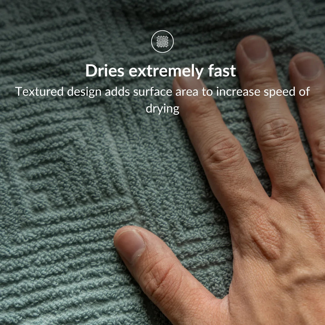 KapasLITE Bath Towel – Quick-Drying Extra-Long Staple Cotton
