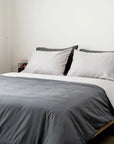 Extra-long staple cotton duvet cover