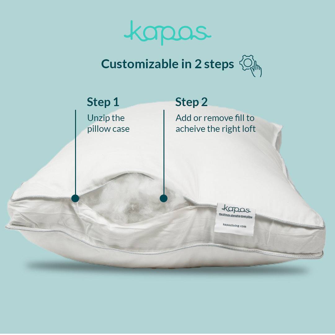 Alternative Down Microfiber Pillow Kapas Living Malaysia