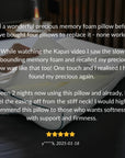 Aura Memory foam pillow
