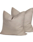 Bamboo waffle throw cushions/pillows (insert + cover) Bamboo waffle throw cushions- Kapas Living Malaysia