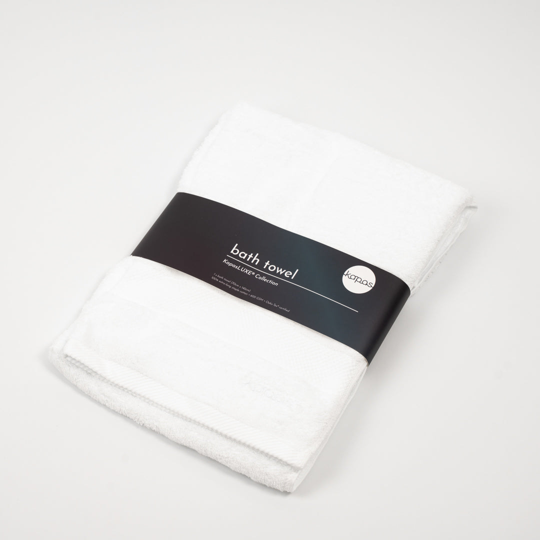 KapasLUXE® towel collection | 100% extra-long staple cotton