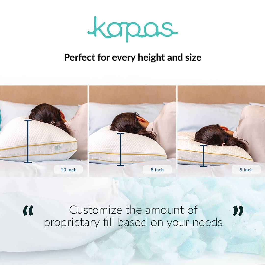 BESPOKEÂ® Memory Foam pillow Bespoke memory foam pillow- Kapas Living Malaysia