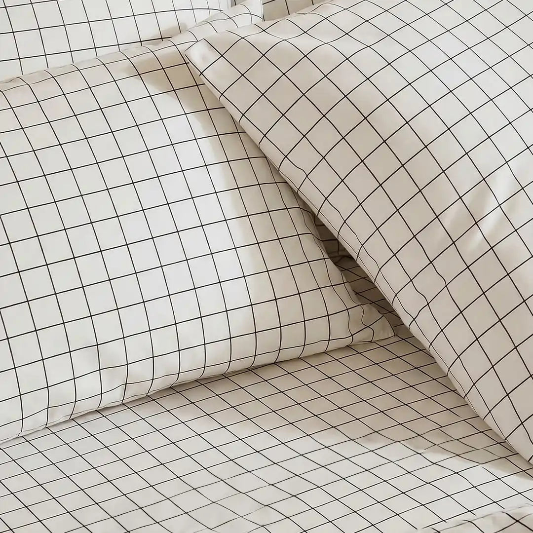 Extra-long staple cotton fitted bedsheet set