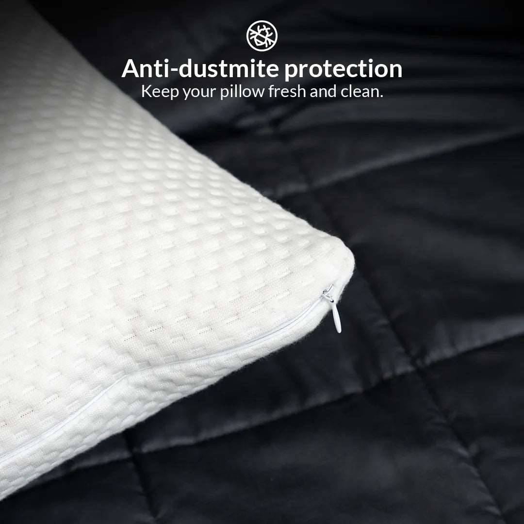 CloudBambooÂ® pillow protectors (2 pieces) Pillow protectors- Kapas Living Malaysia