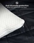 CloudBambooÂ® pillow protectors (2 pieces) Pillow protectors- Kapas Living Malaysia